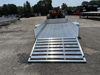 New 2025 Aluma 6812H-ESA-S Utility Trailer