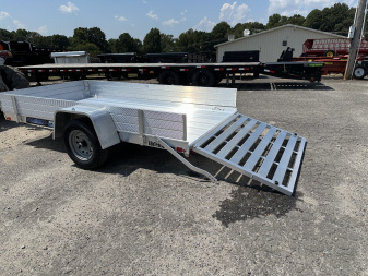 New 2025 Aluma 6812H-ESA-S Utility Trailer