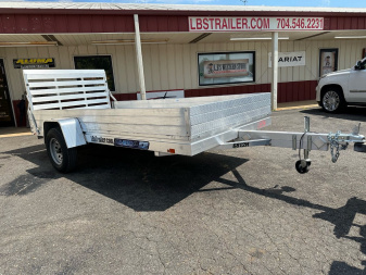 New 2025 Aluma 6812H-ESA-S Utility Trailer