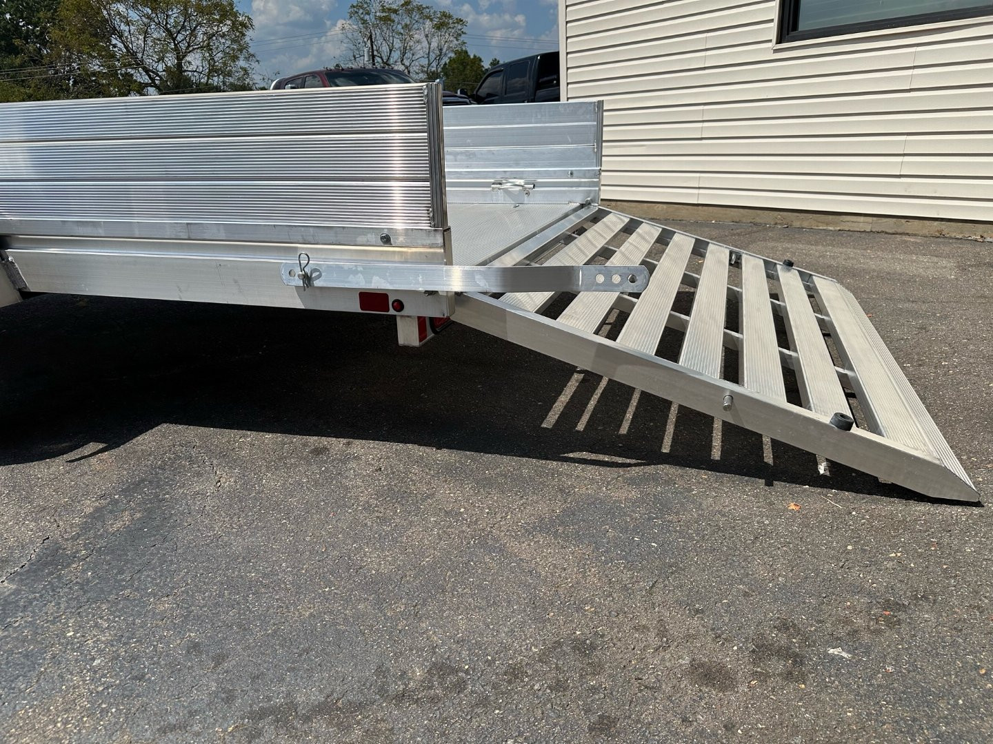 New 2025 Aluma 6812H-ESA-S Utility Trailer