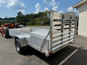 New 2025 Aluma 6812H-ESA-S Utility Trailer