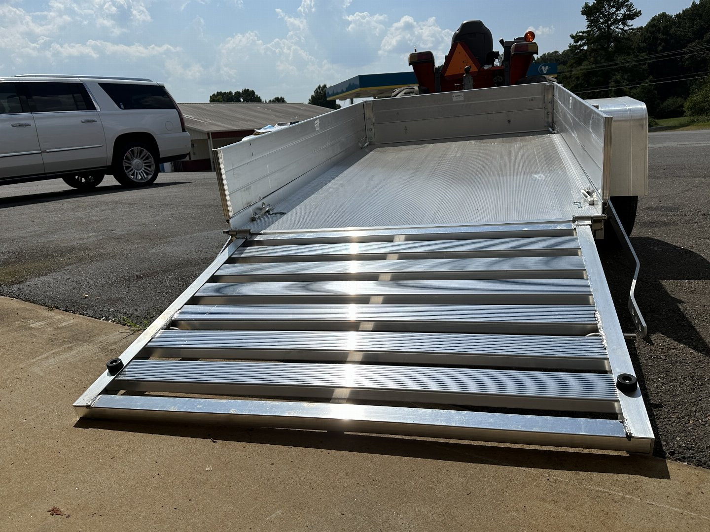 New 2025 Aluma 548ESA-S Utility Trailer