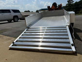 New 2025 Aluma 548ESA-S Utility Trailer