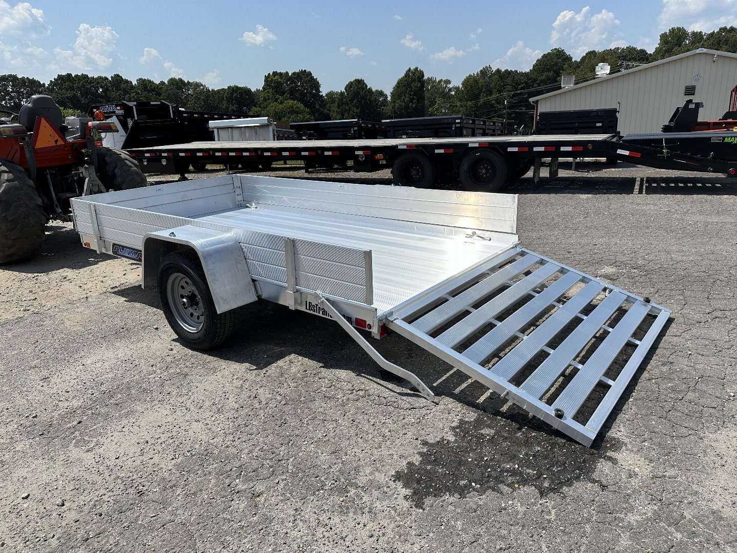 New 2025 ALUMA 6310ESA-A Utility Trailer