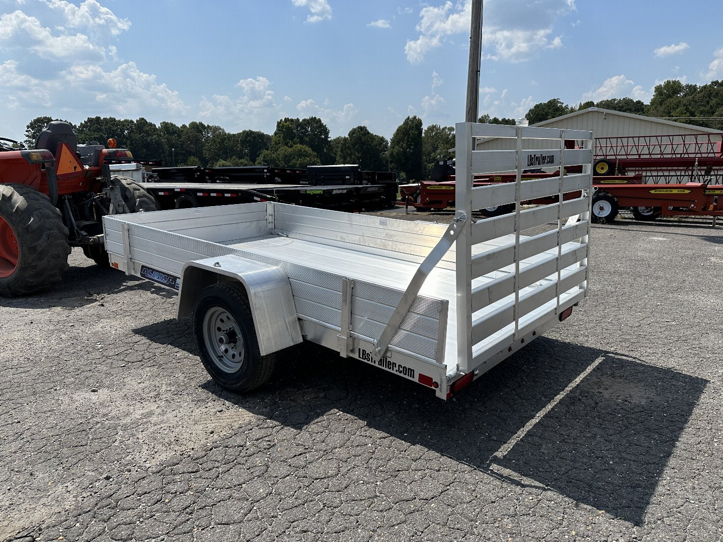 New 2025 ALUMA 6310ESA-A Utility Trailer