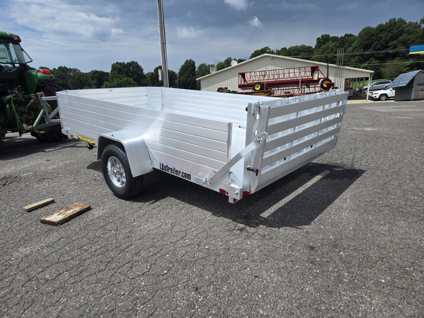 New 2025 Aluma 7712H-S-BT Utility Trailer