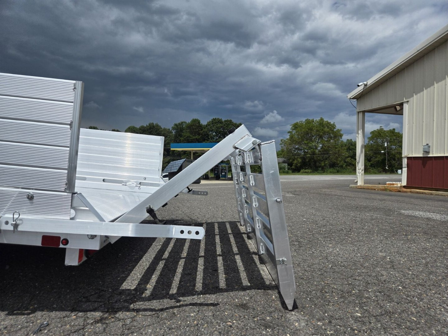 New 2025 Aluma 7712H-S-BT Utility Trailer