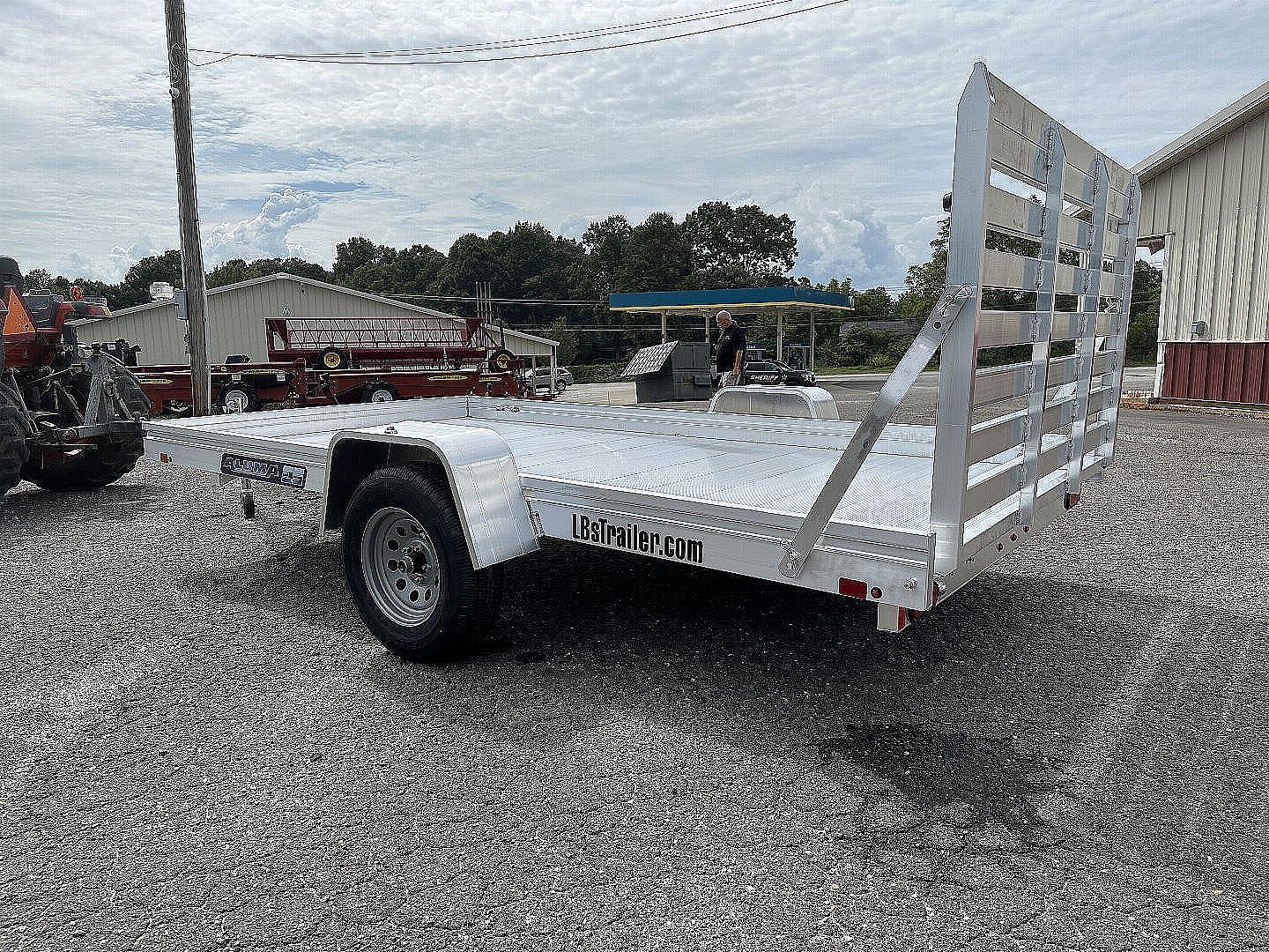 New 2025 Aluma 7812ESA-S-TG TG Utility Trailer