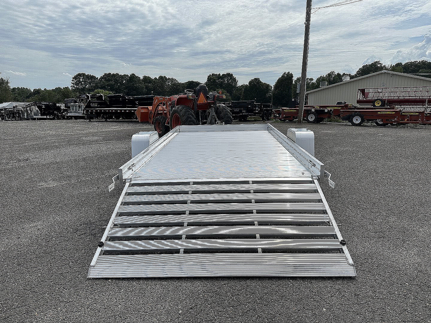New 2025 Aluma 7812ESA-S-TG TG Utility Trailer