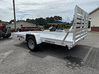 New 2025 Aluma 7812ESA-S-TG TG Utility Trailer