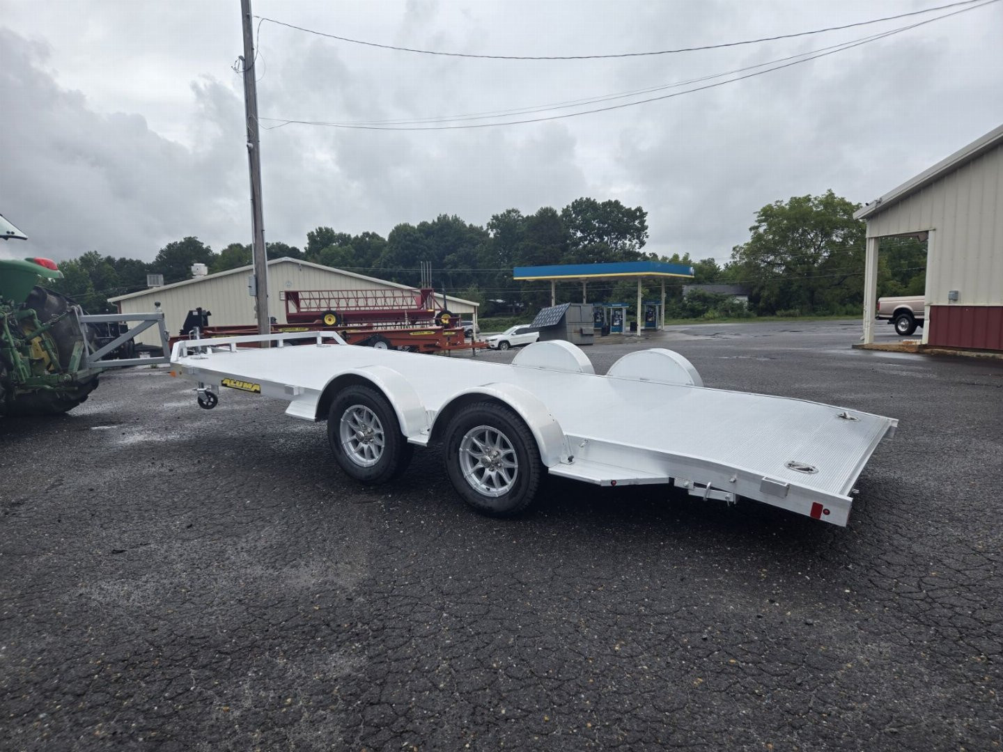 New 2025 Aluma 8218TA EL R DT RTD Car Hauler