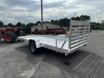 New 2025 Aluma 7814ESA TG Utility Trailer