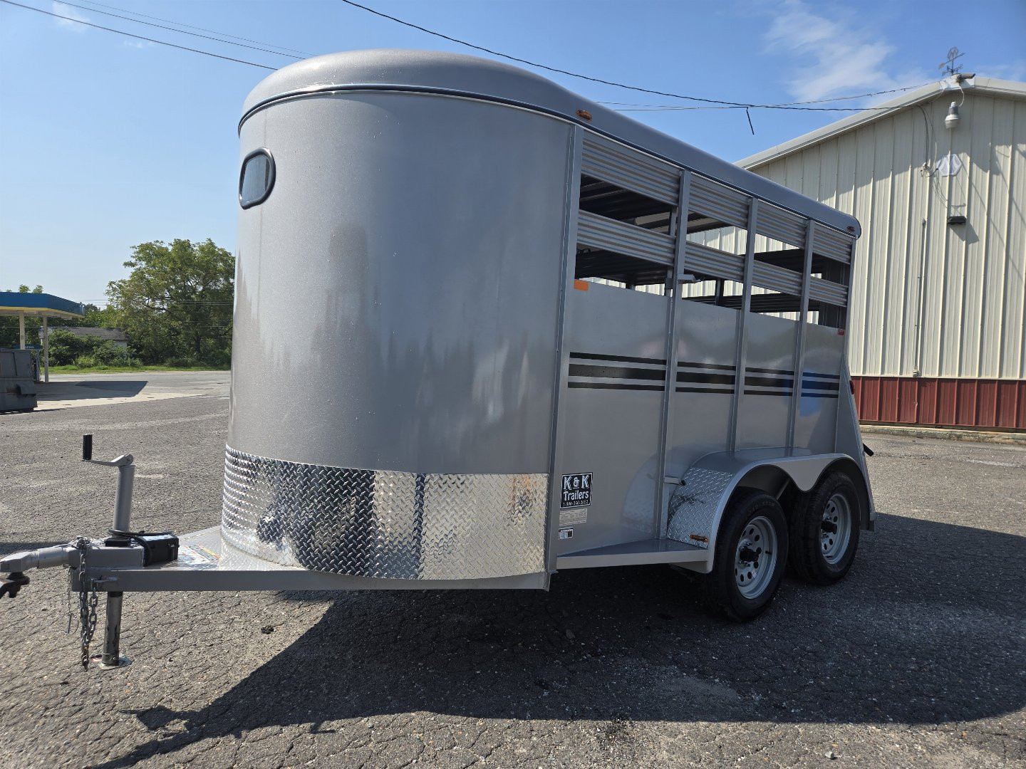 New 2025 Bee 6x12 Stock BP Stock / Stock Combo Trailer