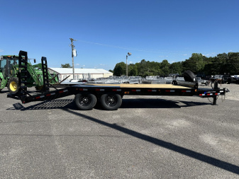 New 2024 Load Trail 102x20 Tandem Standard Pintle Hook Equipment Trailer