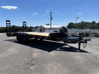 New 2024 Load Trail 102x20 Tandem Standard Pintle Hook Equipment Trailer
