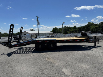 New 2024 Load Trail 102x20 Tandem Standard Pintle Hook Equipment Trailer