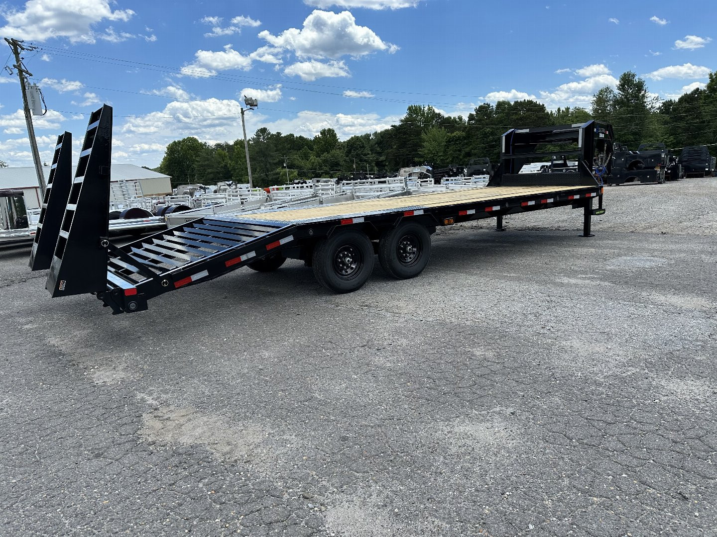 New 2024 Load Trail 102x25 SA Low-Pro GN Equipment Trailer