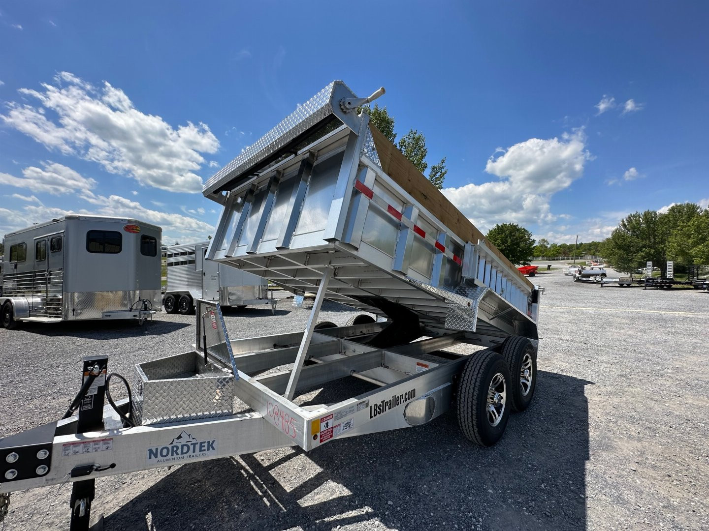 New 2024 NORDTEK 82X12 14K Dump Trailer