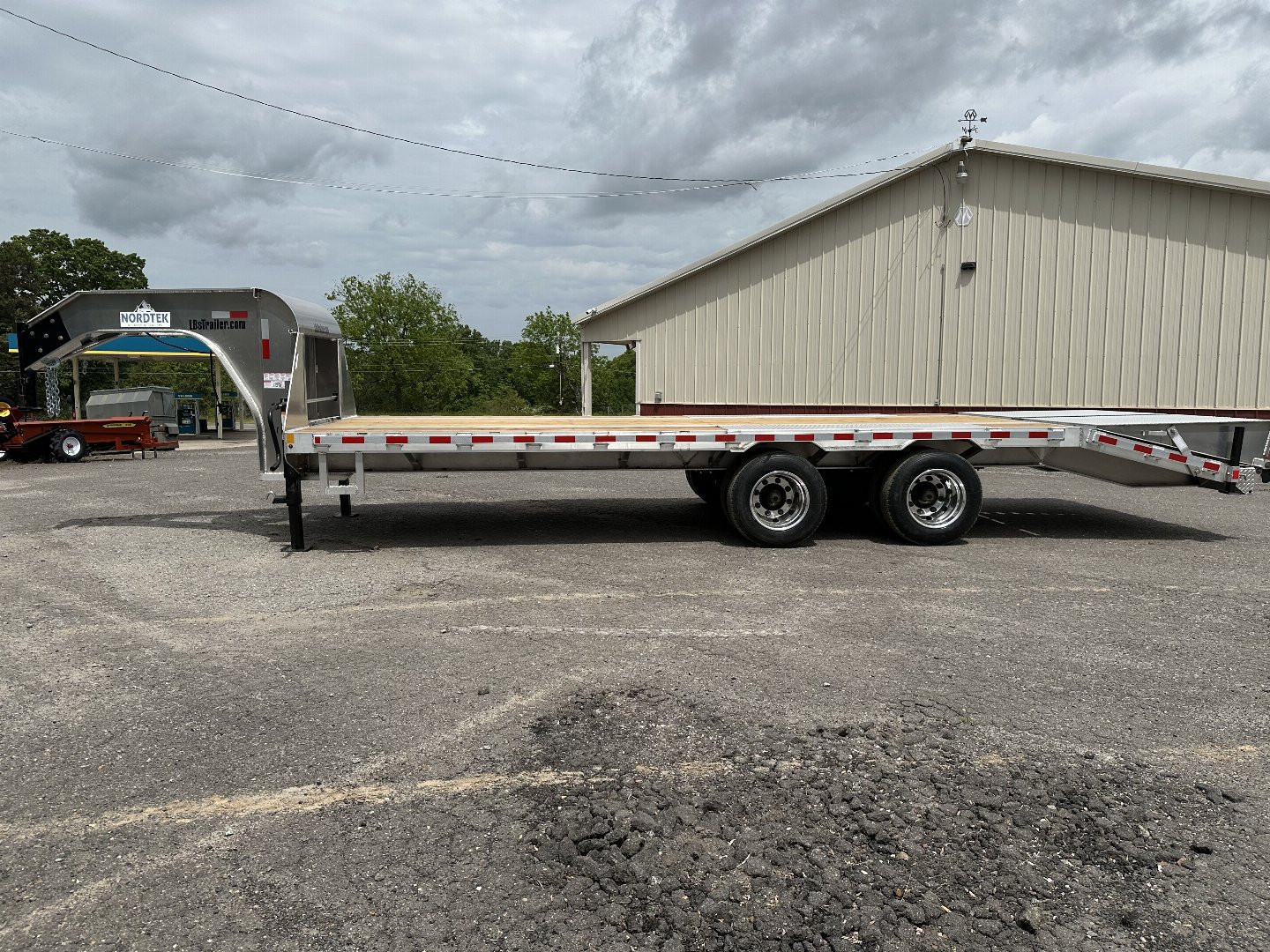 New 2024 NORDTEK 102x25 20k GN Equipment Trailer