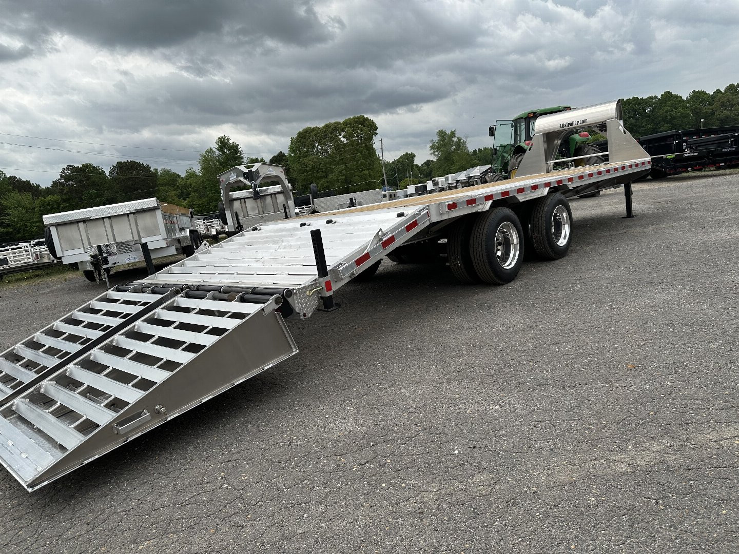 New 2024 NORDTEK 102x25 20k GN Equipment Trailer