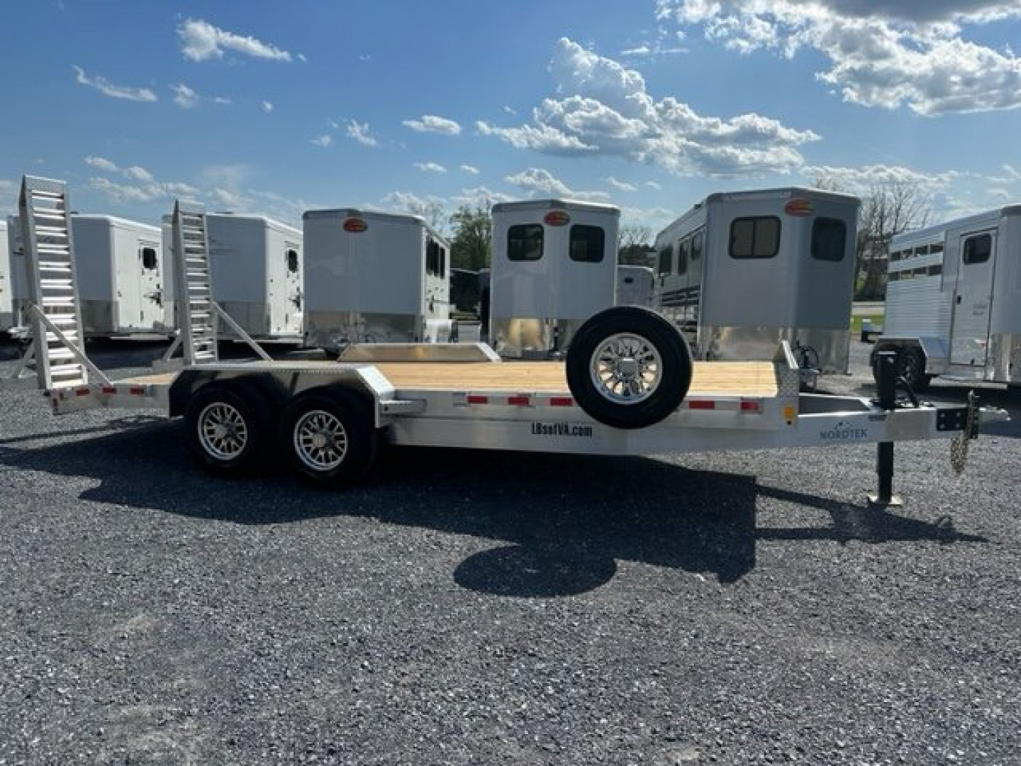 New 2024 NORDTEK 82 X 20 BP Equipment Trailer
