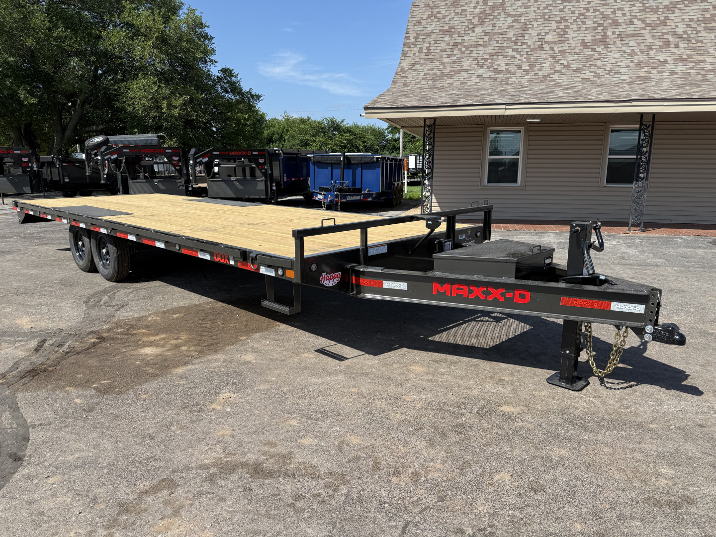 New 2026 MAXX-D 102”x24’ BP Deckover Flatbed – DOX