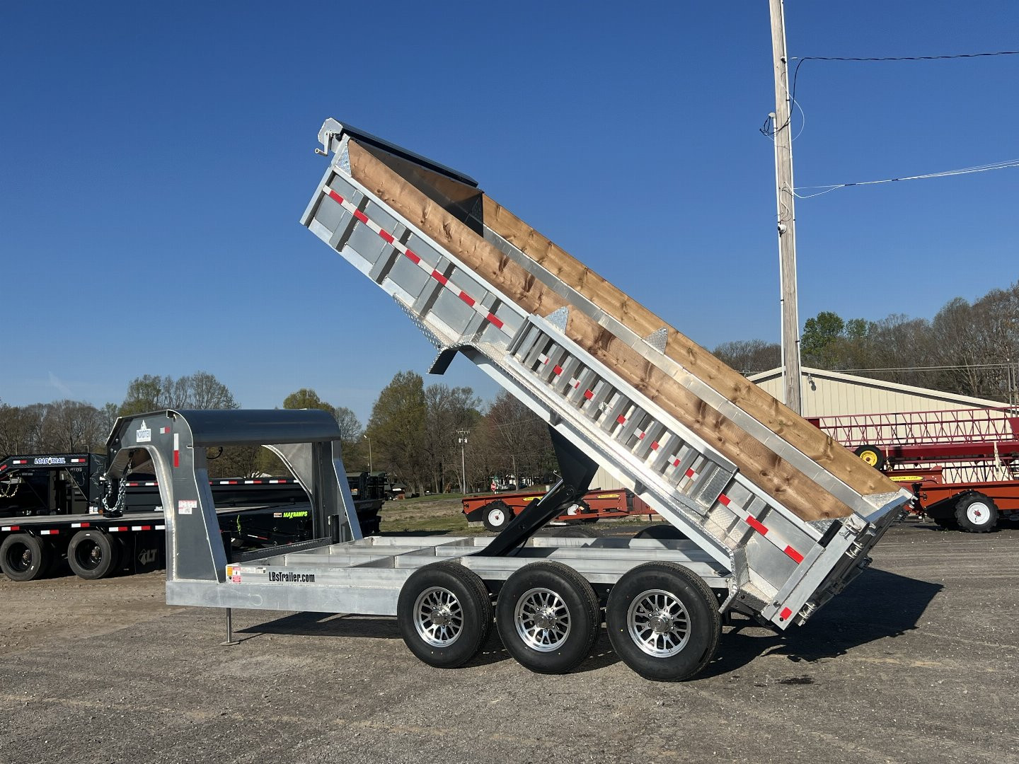 New 2024 NORDTEK 82x16 Dump Trailer