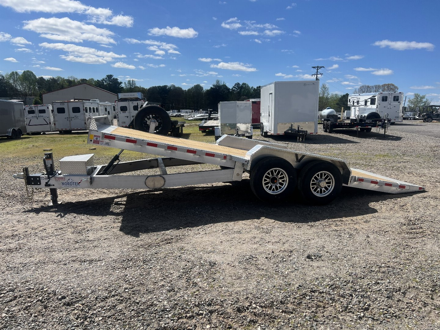 New 2024 Nordtek 82x20 Tilt Trailer