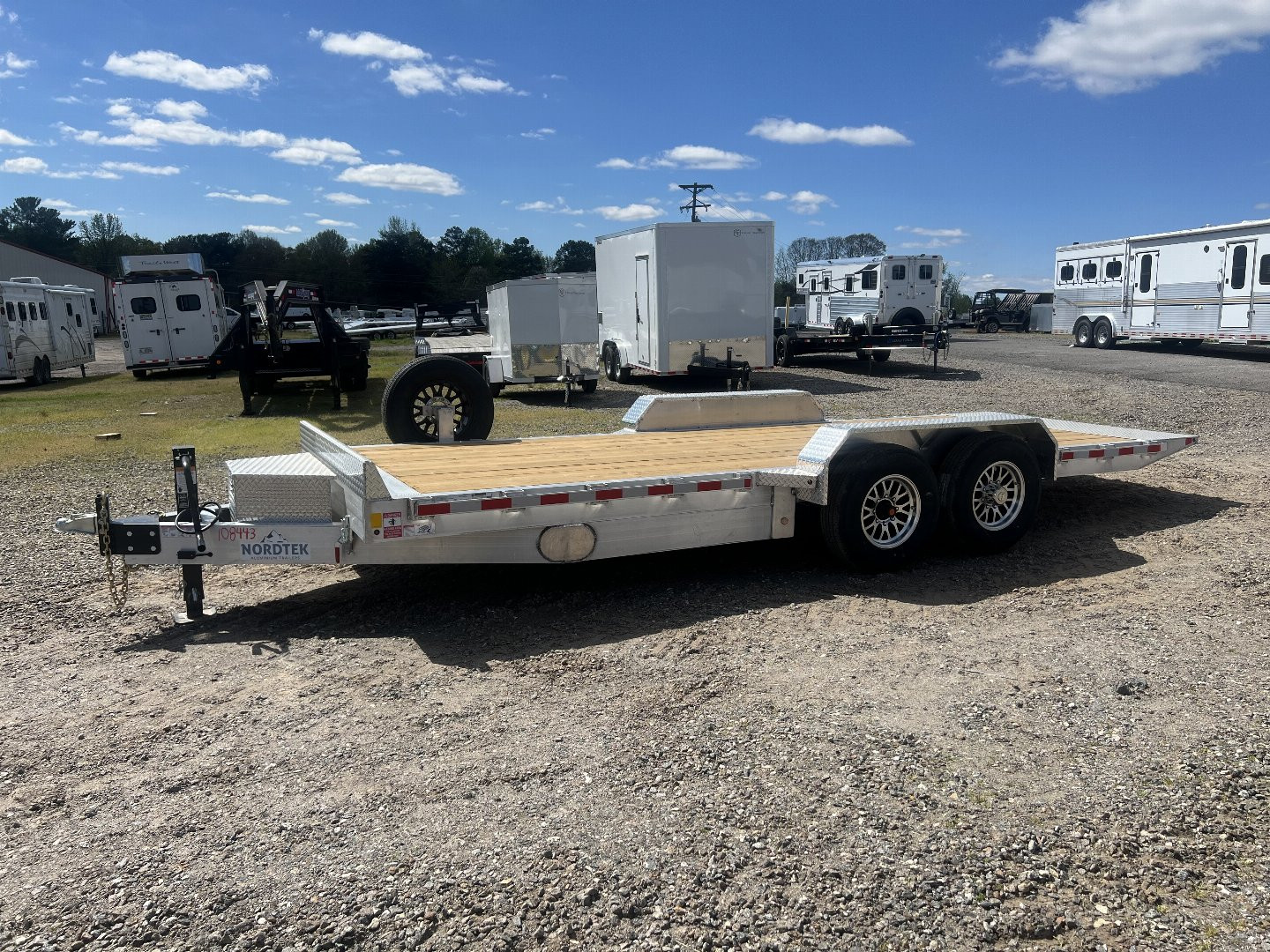 New 2024 Nordtek 82x20 Tilt Trailer