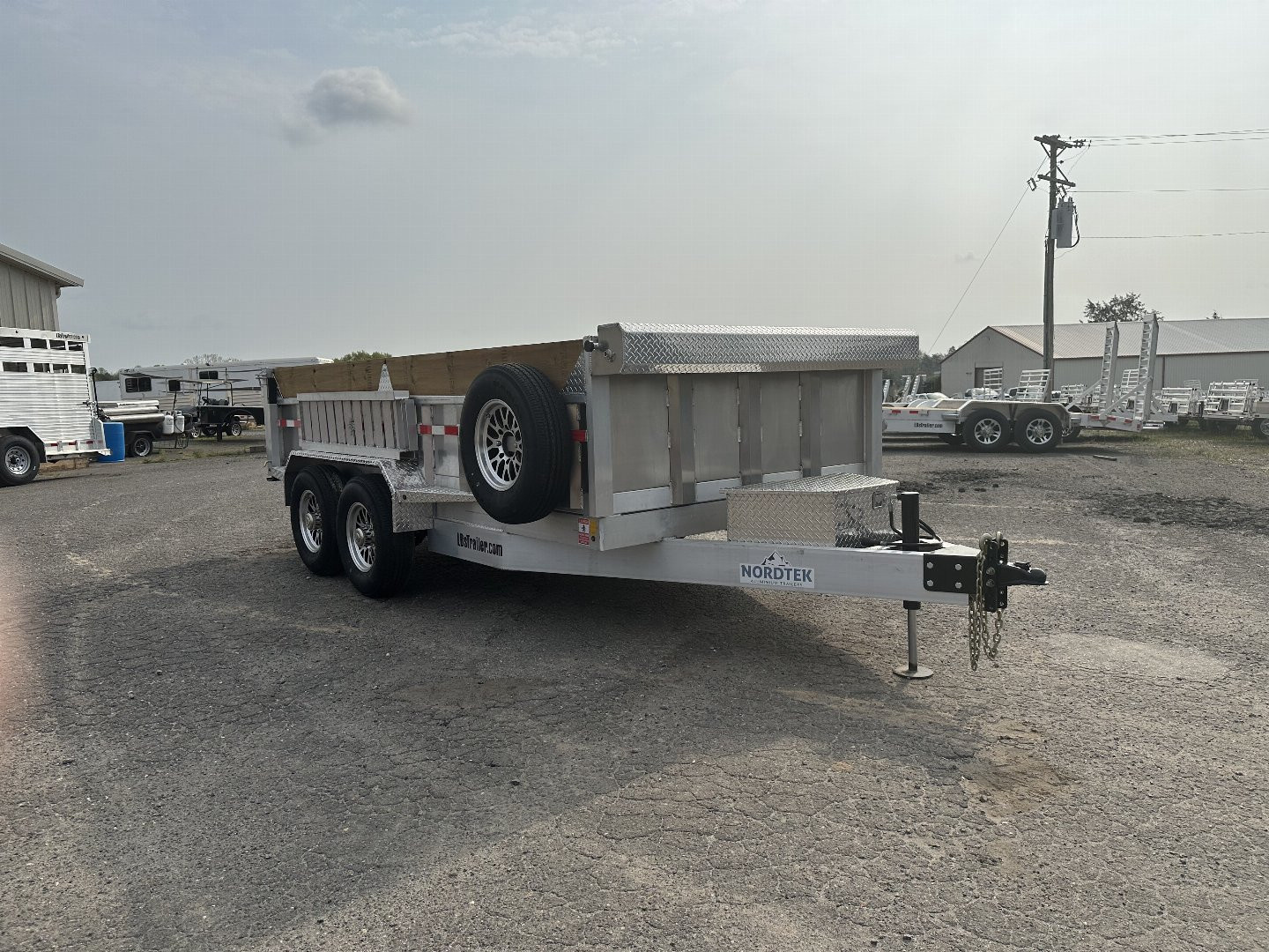 New 2024 Nordtek 82x14 Dump Trailer