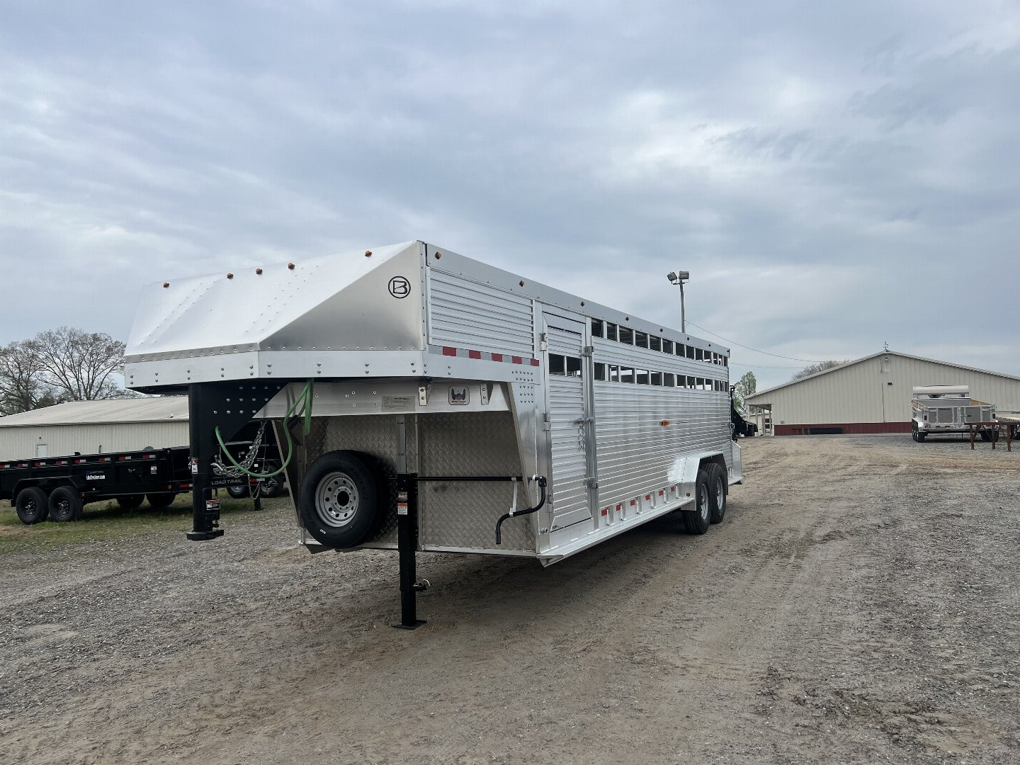 New 2024 Barrett 7.5 x 24 Stock Stock / Stock Combo Trailer