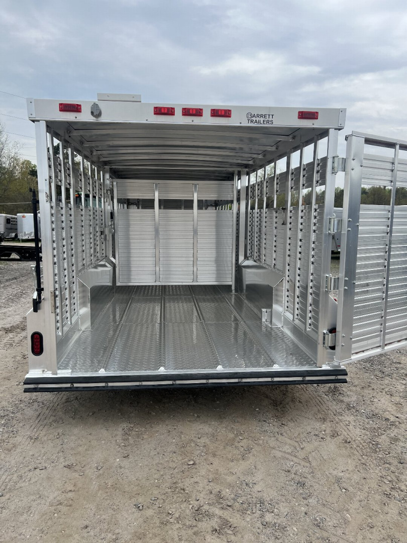 New 2024 Barrett 7.5 x 24 Stock Stock / Stock Combo Trailer