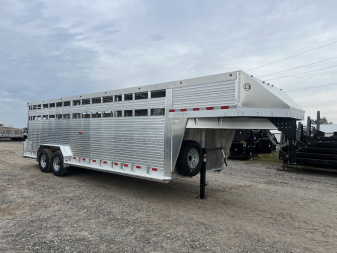 New 2024 Barrett 7.5 x 24 Stock Stock / Stock Combo Trailer