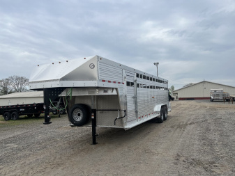 New 2024 Barrett 7.5 x 24 Stock Stock / Stock Combo Trailer