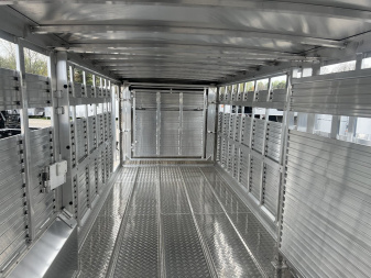 New 2024 Barrett 7.5 x 24 Stock Stock / Stock Combo Trailer