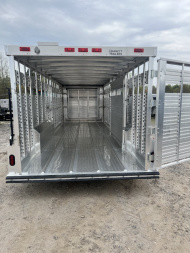 New 2024 Barrett 7.5 x 24 Stock Stock / Stock Combo Trailer