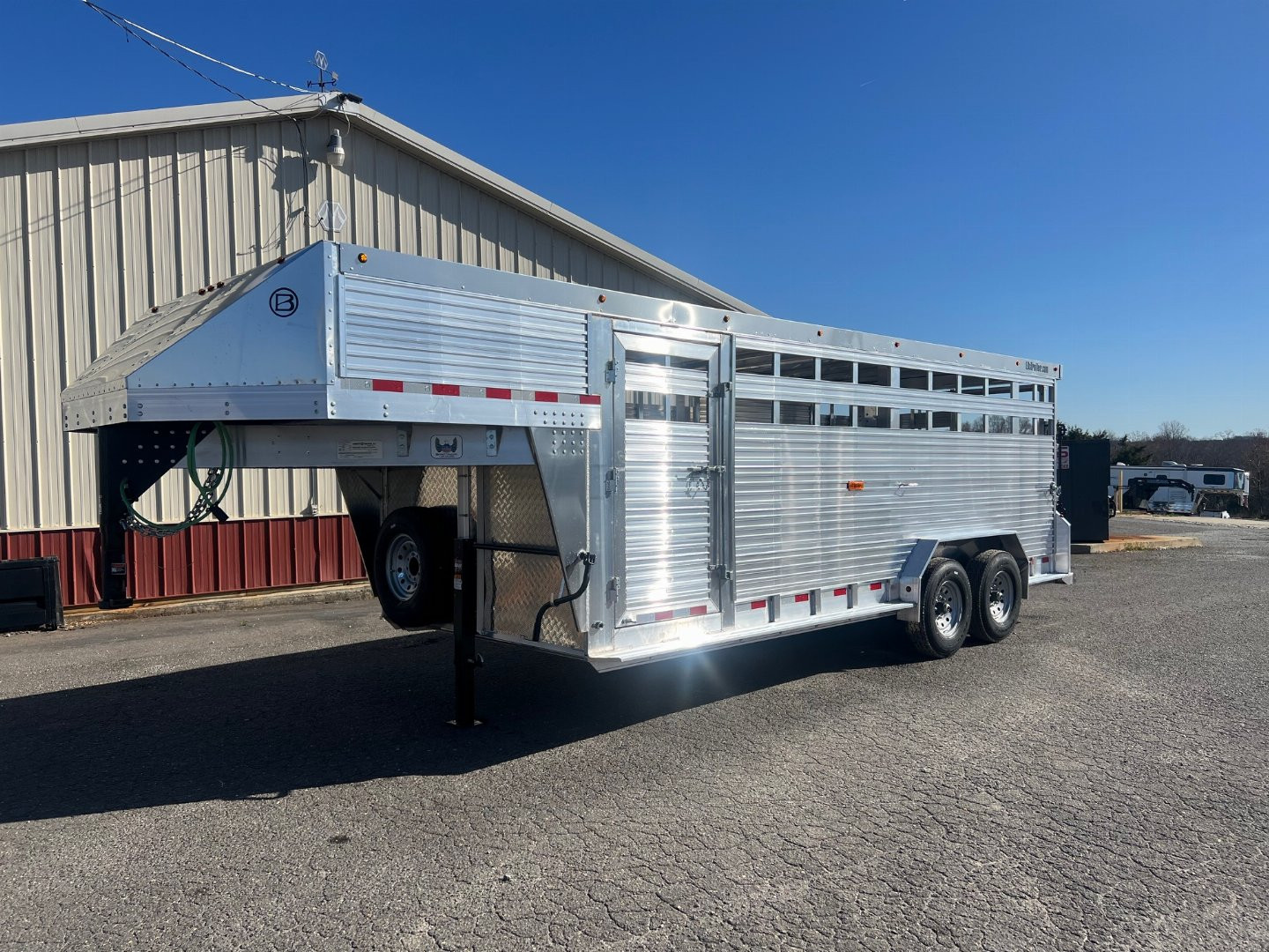 New 2024 BARRETT 7.5 x 20 Stock Stock / Stock Combo Trailer
