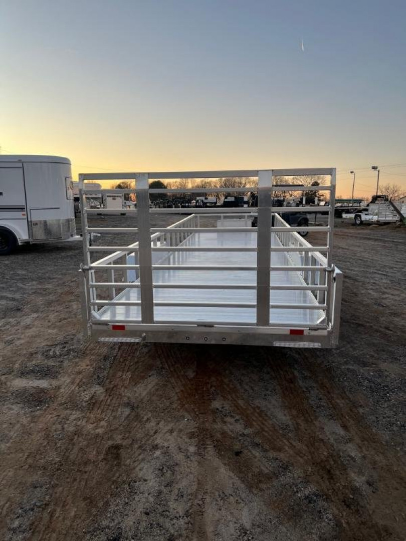 New 2024 Sundowner Trailers 79 x 24 Utility w/ side Rail Utility Trailer