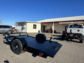 New 2024 Load Trail 77X12 Scissor Hauler Equipment Trailer