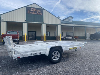 New 2024 Aluma 7712H-S-BT Utility Trailer