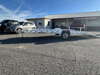 New 2024 Aluma 7814S-BT Utility Trailer