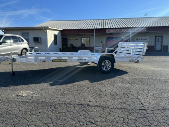 New 2024 Aluma 7814S-BT Utility Trailer
