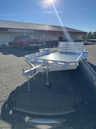 New 2024 Aluma 7814S-BT Utility Trailer