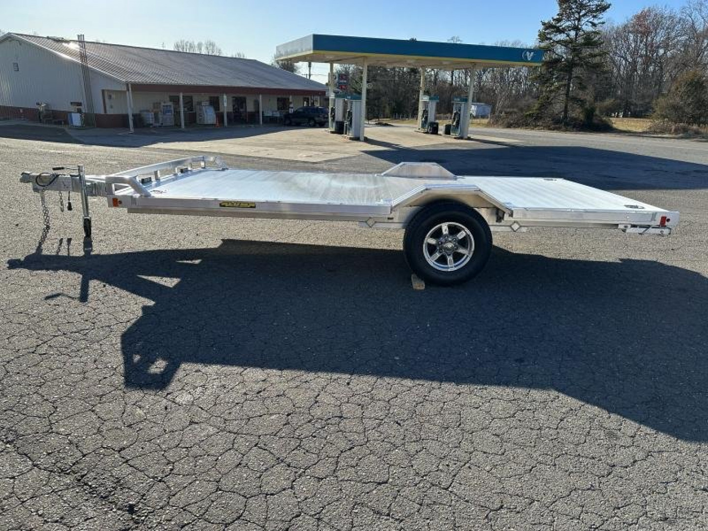 New 2024 Aluma WB15H ATV Trailer