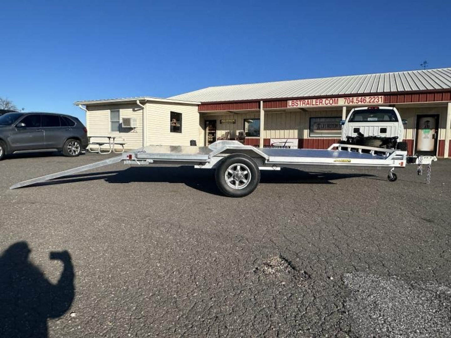 New 2024 Aluma WB15H ATV Trailer