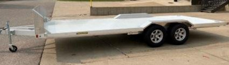 New 2024 Aluma WB20H-TA-DOF-EL-R-RTD Car / Racing Trailer