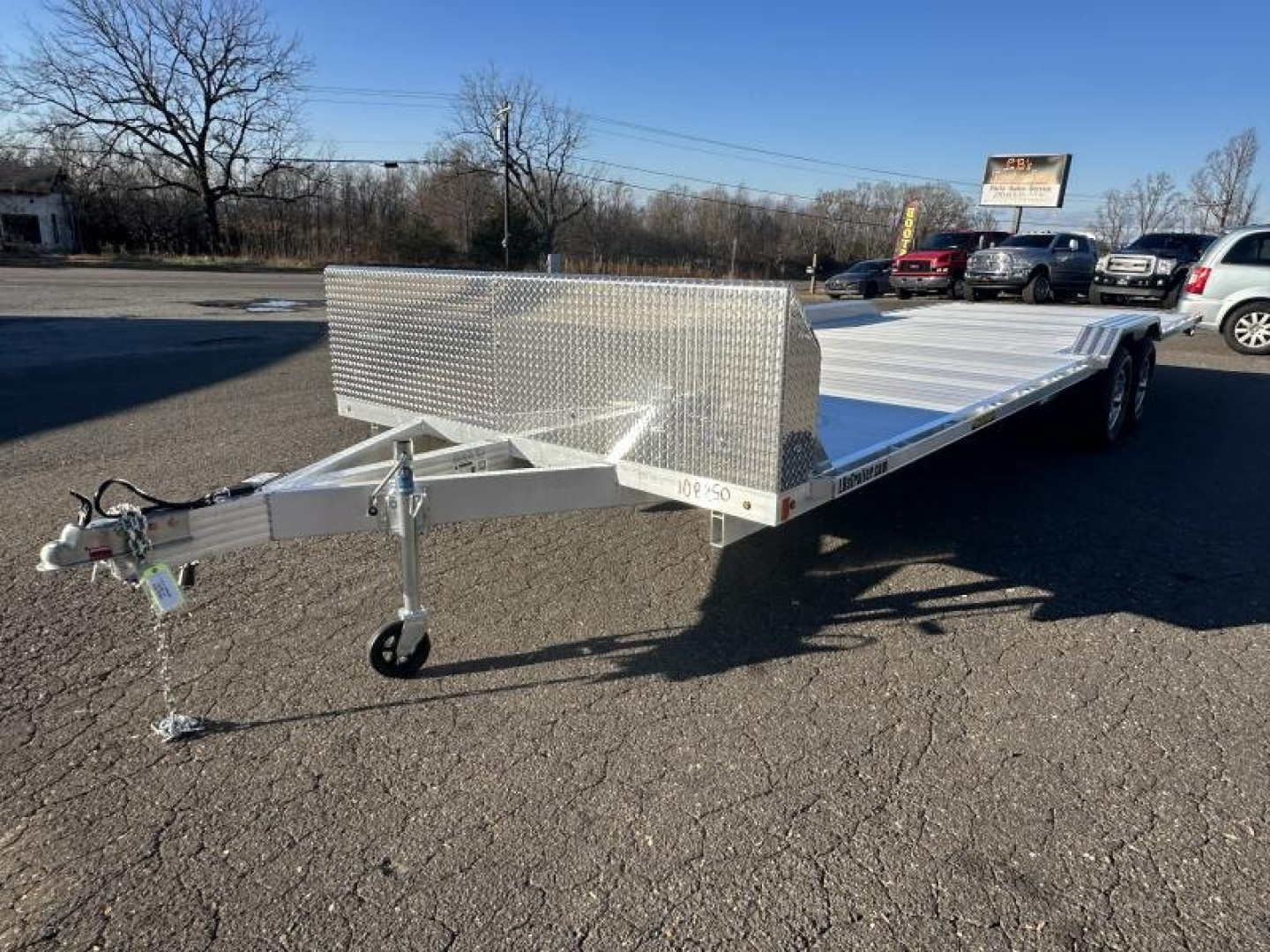 New 2024 Aluma WB26H-TA-DOF-EL-R-RTD Car / Racing Trailer