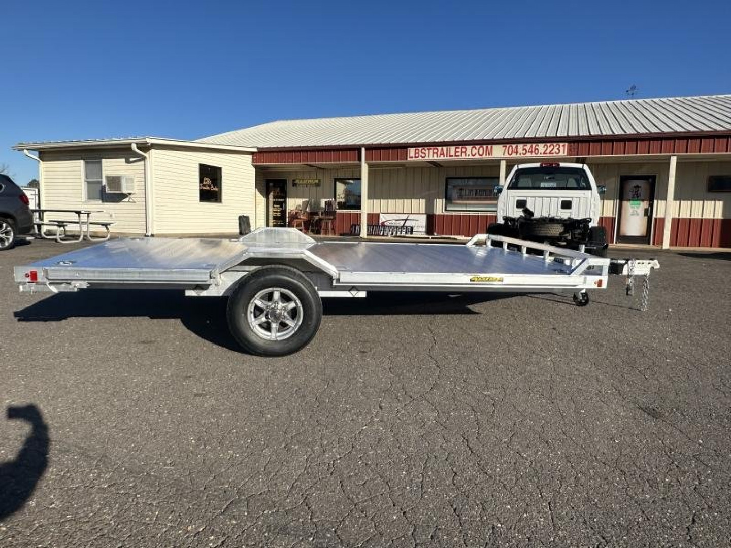 New 2024 Aluma WB15H-S-EL-DOF-R-RR-RTD ATV Trailer