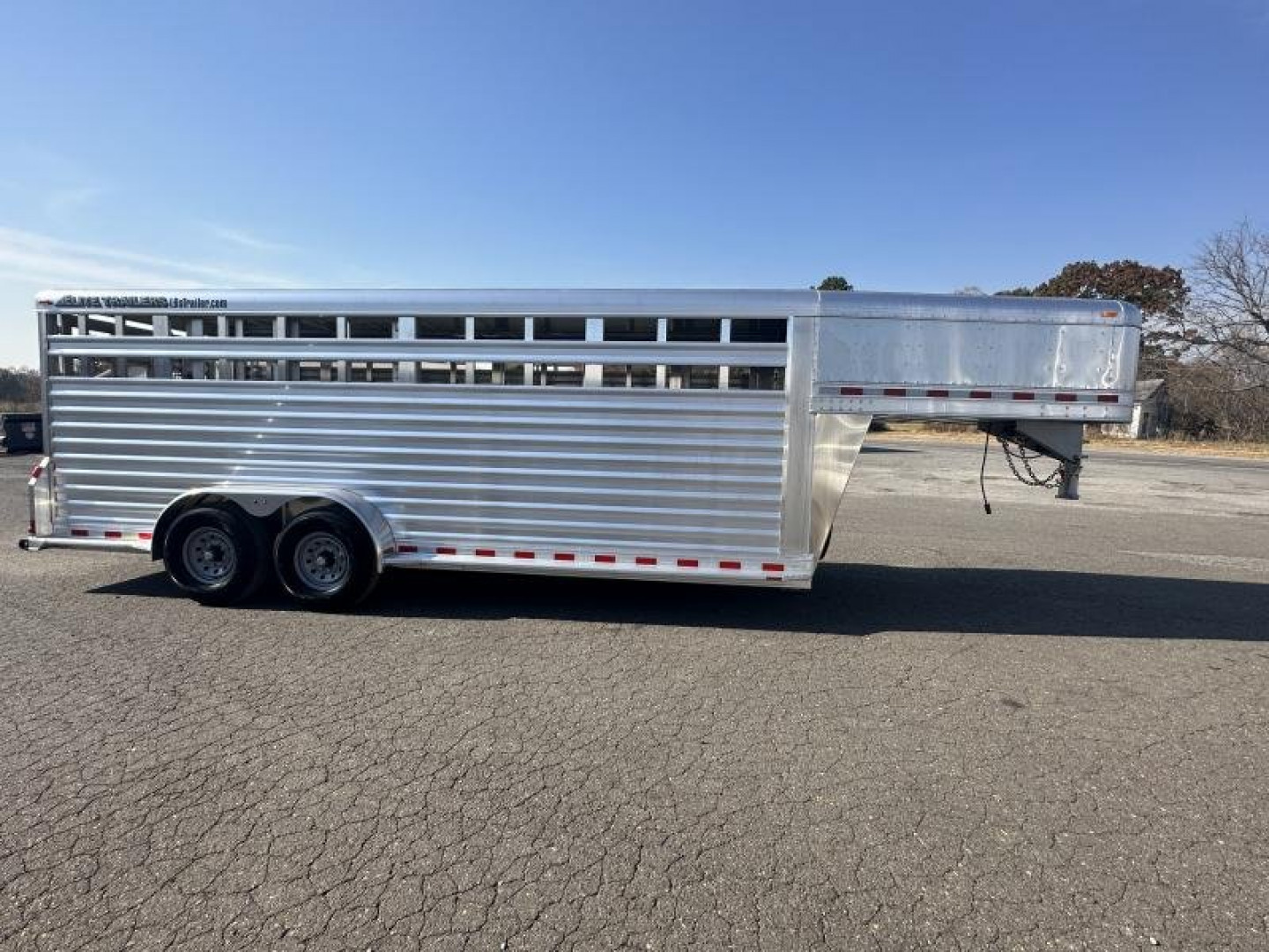 New 2024 Elite Trailers GN 24' Stock Trailer Stock / Stock Combo Trailer