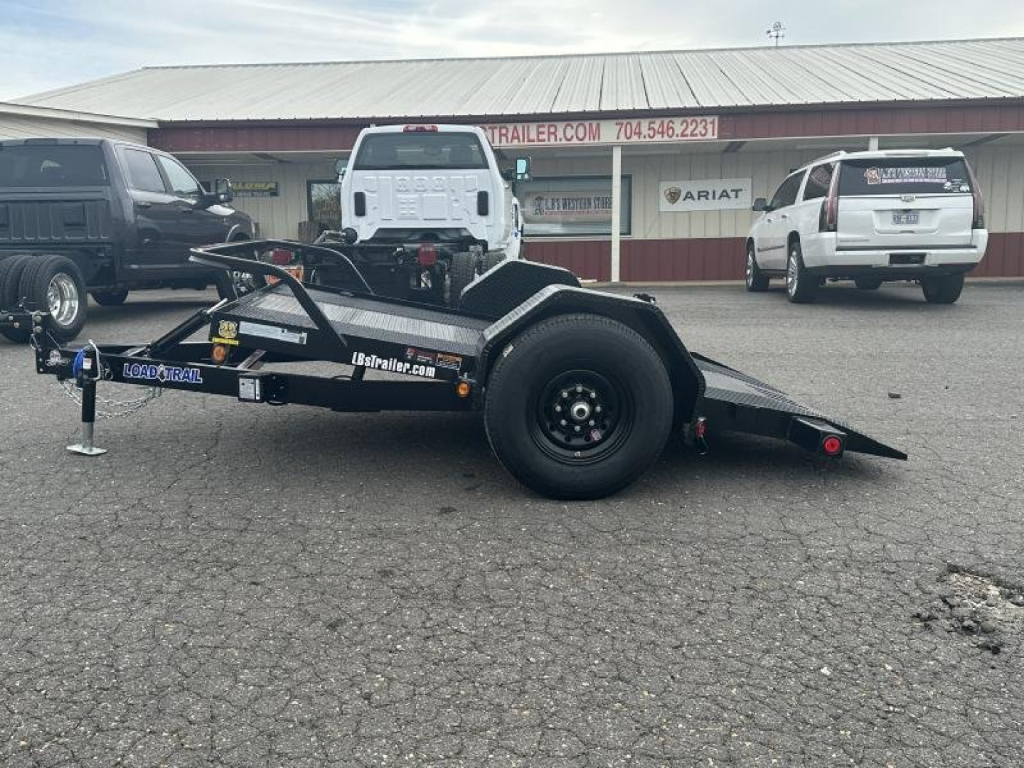 New 2024 Load Trail 77X10 Scissor Hauler Equipment Trailer